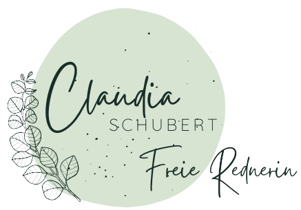 Logo Freie Rednerin Hildesheim, Claudia Schubert